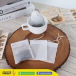 ถุงชา Non-woven พร้อมเชือกรูดรัดปากถุง