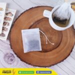 ถุงชา Non-woven พร้อมเชือกรูดรัดปากถุง